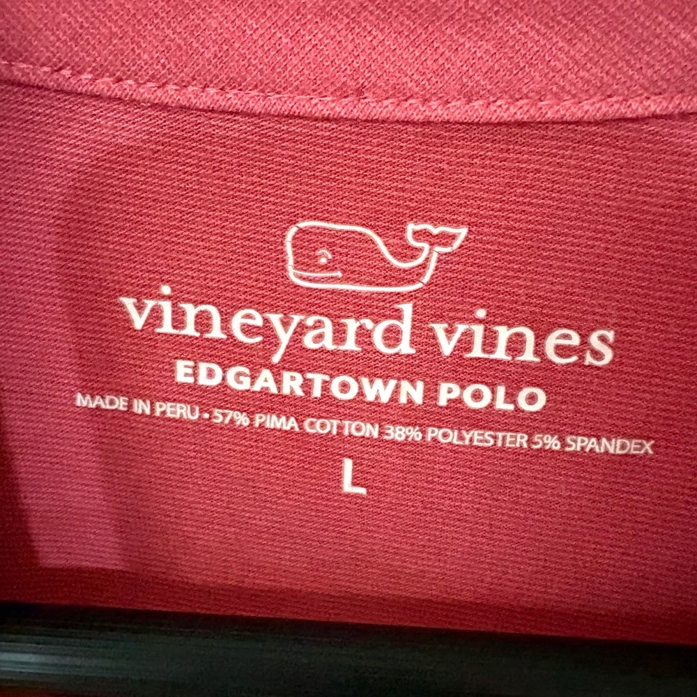 Vineyard Vines Edgartown Polo in Pink - Picture 3 of 6